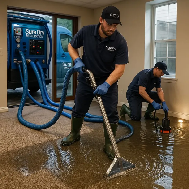 Water Extraction and Removal process in Caldwell County, KY